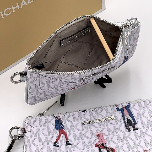 MICHAEL KORS JET SET GIRLS MULTIFUNCTIONAL WRISTLET TRIO BRIGHT WHITE MU… - Picture 7 of 13